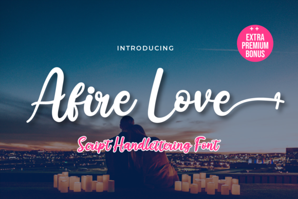 Afire Love: A Timeless Script Font for Editorial Design