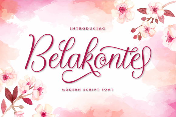 Belakonte: A Handwritten Font for Modern Web Design