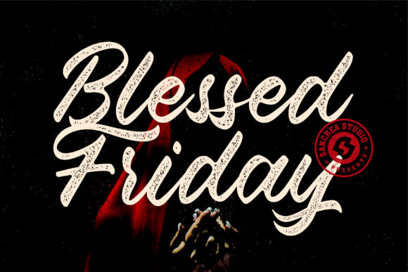 Blessed Friday: A Handwritten Font for Crafters