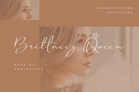 Brittney Queen: A Handwritten Font for Modern Campaigns