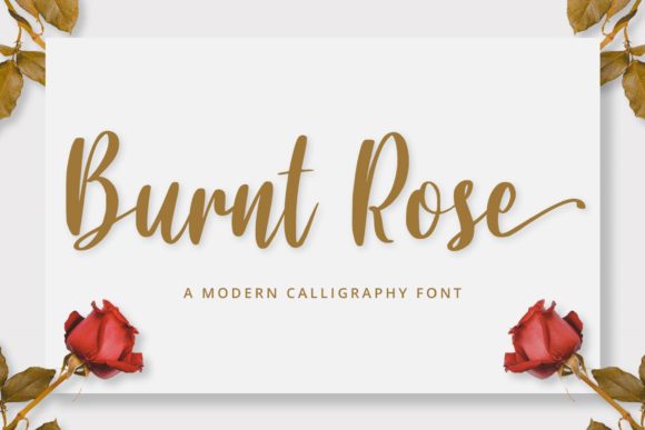 Burnt Rose: A Bold Handwritten Font for Marketers