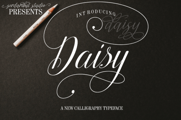 Daisy: The Handwritten Font for Makers