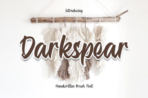 Darkspear: A Bold Script for Modern Brand Identity