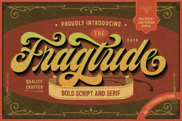 Fragtude: A Versatile Font for Small Business Branding