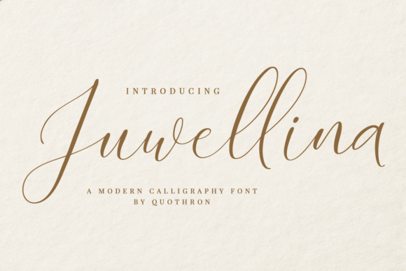 Juwellina: A Script Font for Modern Web Design