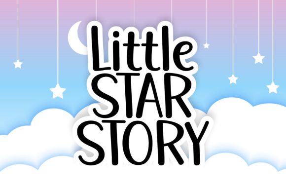 Little Star Story: A Handwritten Font for Editorial Design