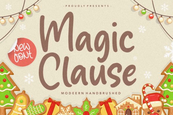 Magic Clause: A Friendly Handwritten Font for Brands