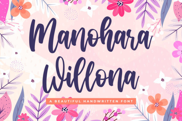 Manohara Willona: A Script Font for Branding