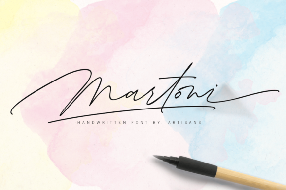 Martoni Font: Elegant Script for Branding