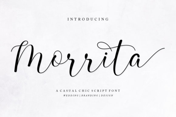 Morrita: A Handwritten Font for Elegant Branding