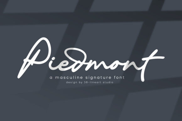 Piedmont: The Elegant Handwritten Font for Crafters
