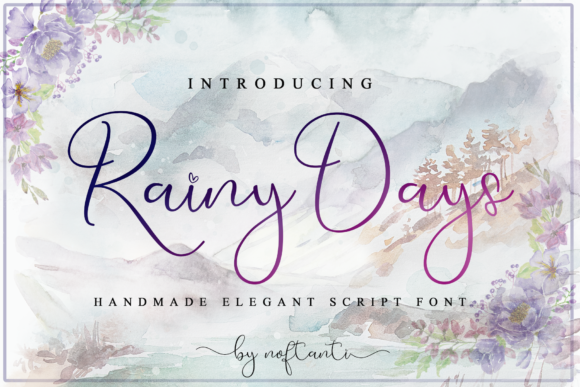 Rainy Days Font: A Crafter’s Guide to Elegant Script