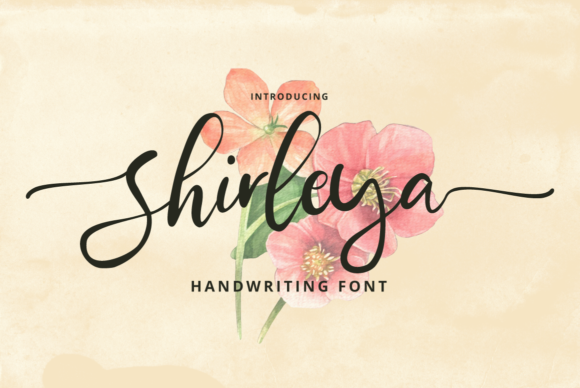 Shirleya: A Dreamy Handwritten Font for Crafters