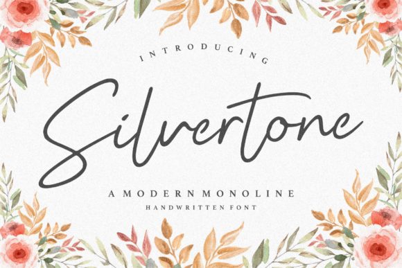 Silvertone: A Handwritten Font for Branding