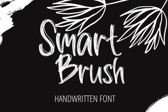 Smart Brush Typeface for Editorial Design