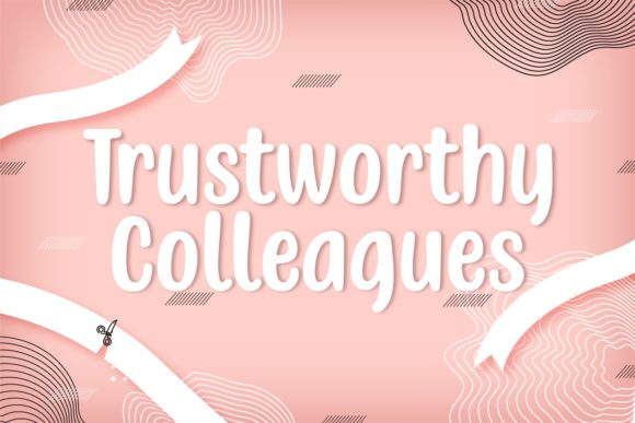 Trustworthy Colleagues: A Handwritten Font for Clear Campaigns