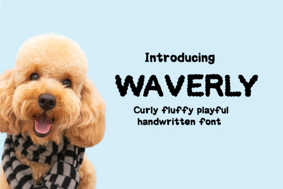 Waverly: A Playful Handwritten Font for Digital Design