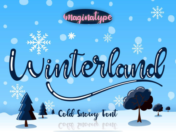 Winterland: A Flowing Script Font for Branding